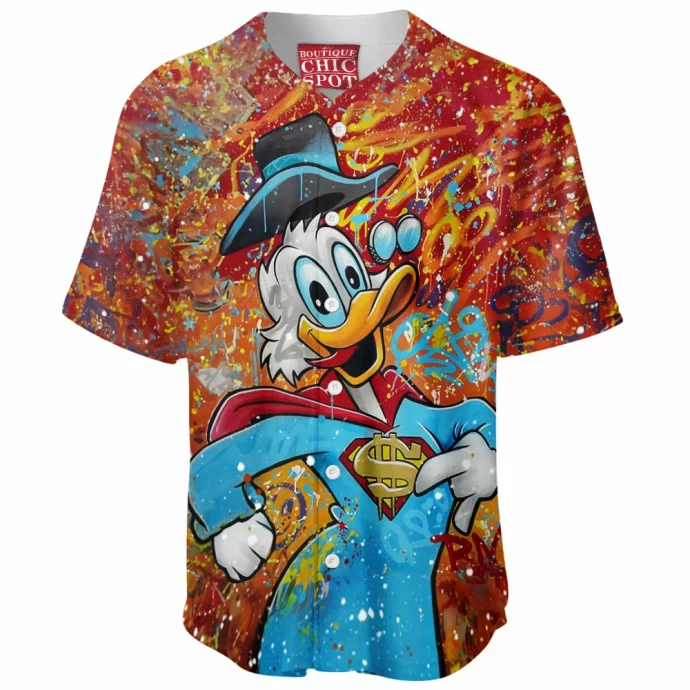 Donald Duck Baseball Jersey