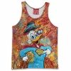 Animation Tank-Top, Donald Duck Tank-Top, Disney Tank-Top