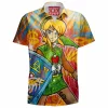 Game Hawaiian-Shirt, The Legend of Zelda Hawaiian-Shirt, Zelda Link Hawaiian-Shirt