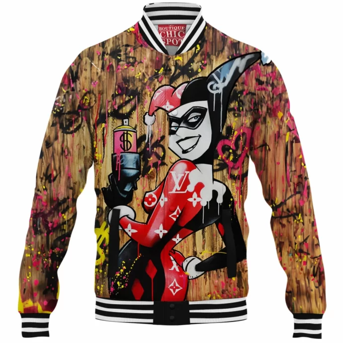 Harley Quinn Baseball Jacket