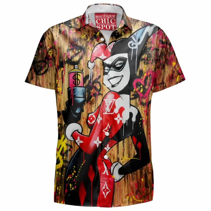 Harley Quinn Hawaiian Shirt