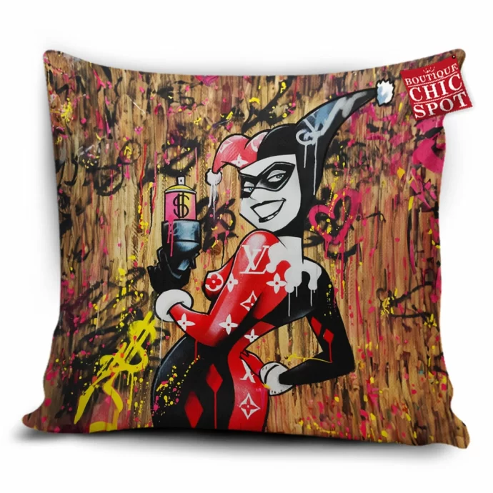 Harley Quinn Pillow Cover