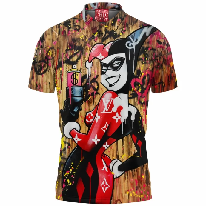 Harley Quinn Polo Shirt