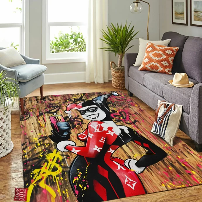 Harley Quinn Rectangle Rug