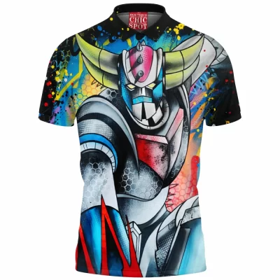 Anime Polo Shirt, Mazinger Z Polo Shirt
