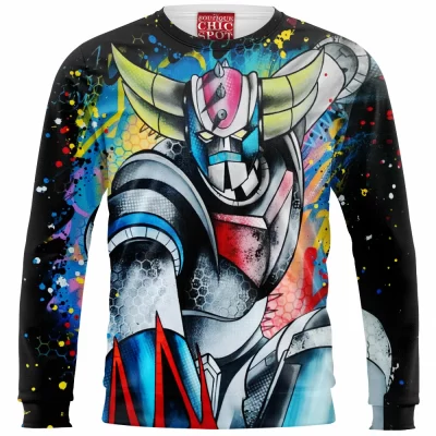 Anime Zip Sweatshirt, Mazinger Z Zip Sweatshirt