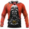 Darth Vader Fleece-Hoodie, Sci-Fi Fleece-Hoodie, Star Wars Fleece-Hoodie