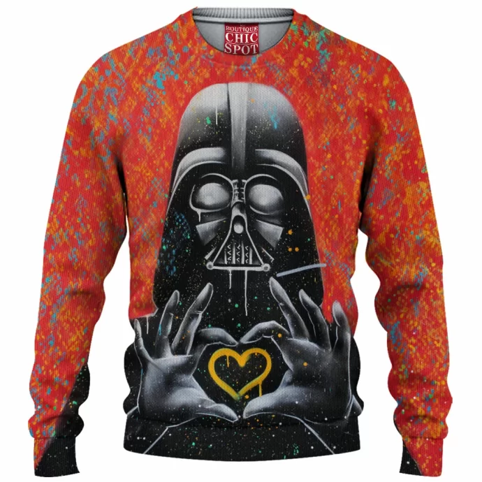 Darth Vader Knitted Sweater