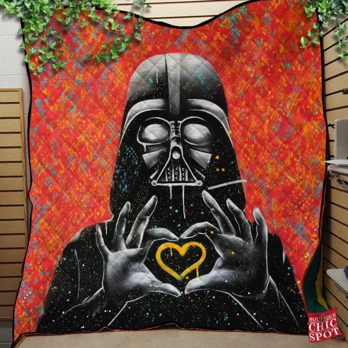 Darth Vader Quilt Blanket