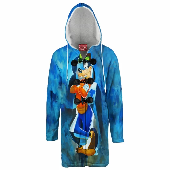 Goofy Hooded Cloak Coat