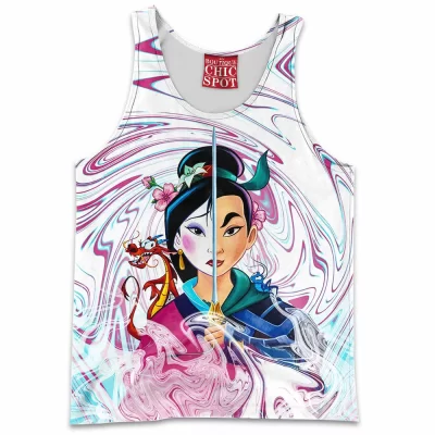 Animation Tank-Top, Disney Tank-Top, Mulan Tank-Top