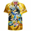 Animation Hawaiian-Shirt, Donald Duck Hawaiian-Shirt, Disney Hawaiian-Shirt, Goofy Hawaiian-Shirt, Mickey Mouse Hawaiian-Shirt