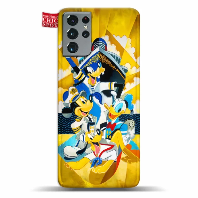 Mickey Mouse Goofy Donald Duck Pluto Disney Phone Case Samsung