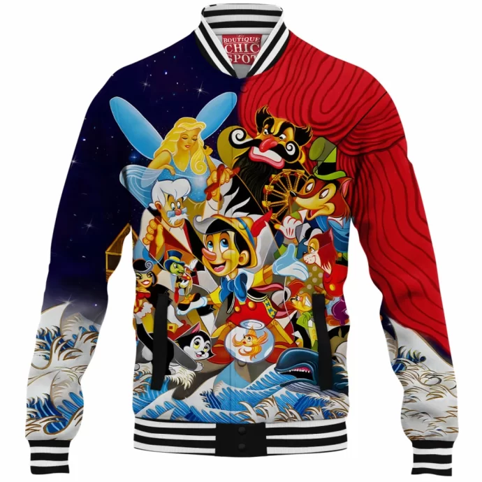 Pinocchio Baseball Jacket