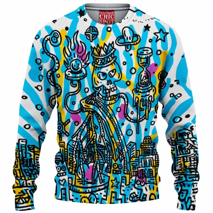 Cartoon, Animation Art Knitted Sweater