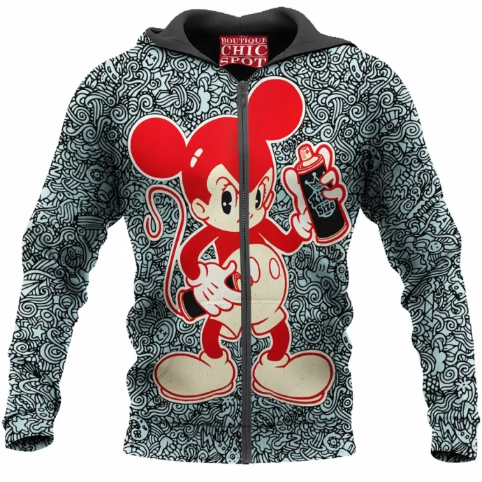 Mickey Mouse x Astro Boy Zip Hoodie