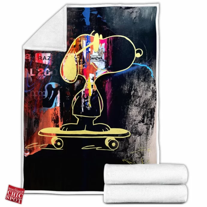 Snoopy Fleece Blanket