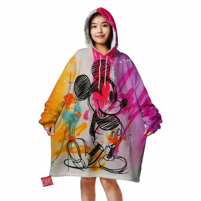 Mickey Mouse Blanket Hoodie