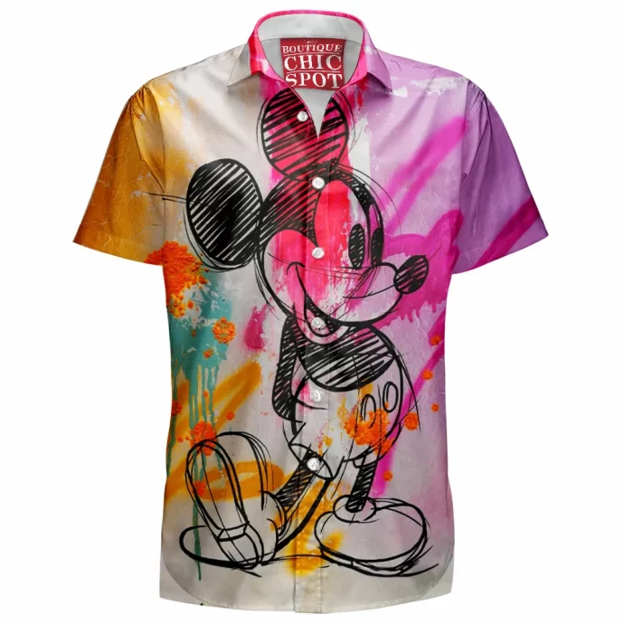 Mickey Mouse Hawaiian Shirt