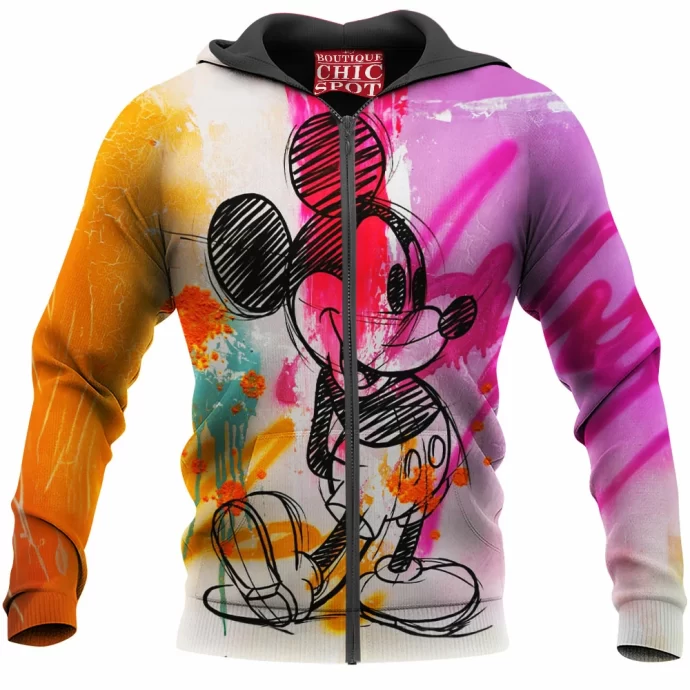 Mickey Mouse Zip Hoodie