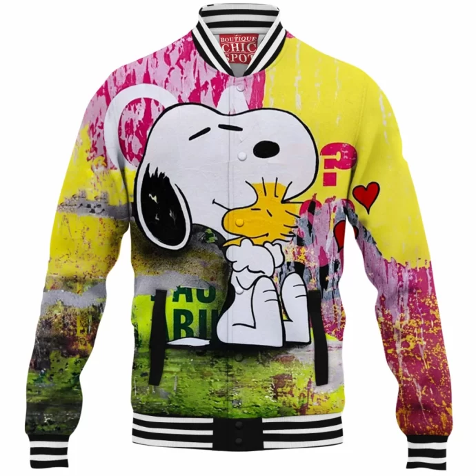 Snoopy Baseball Jacket