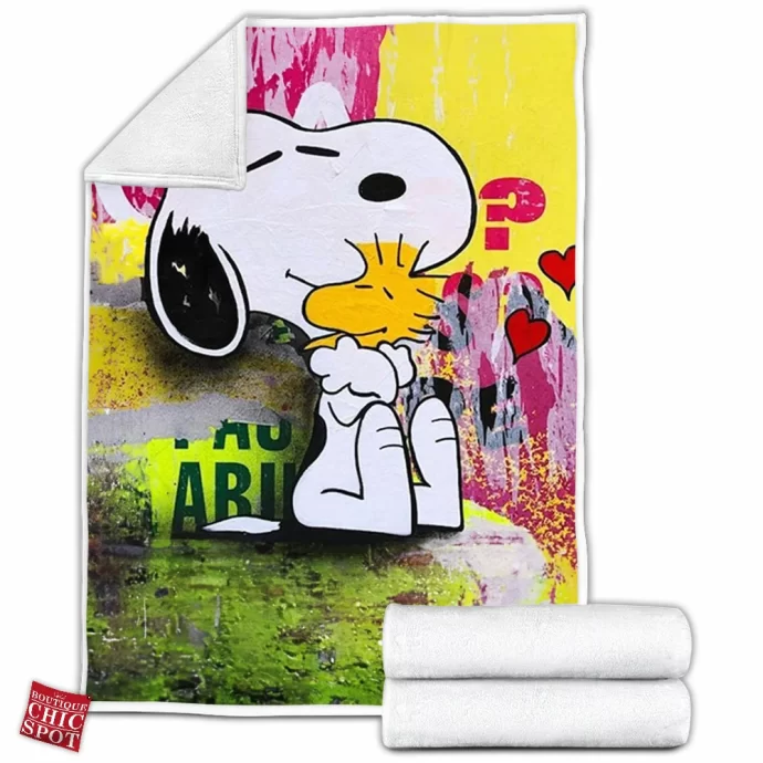 Snoopy Fleece Blanket