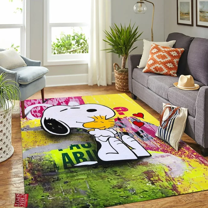 Snoopy Rectangle Rug