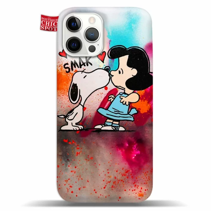 Snoopy and Lucy van Pelt Phone Case Iphone