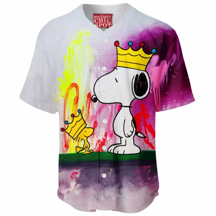 Snoopy Woodstock Baseball Jersey