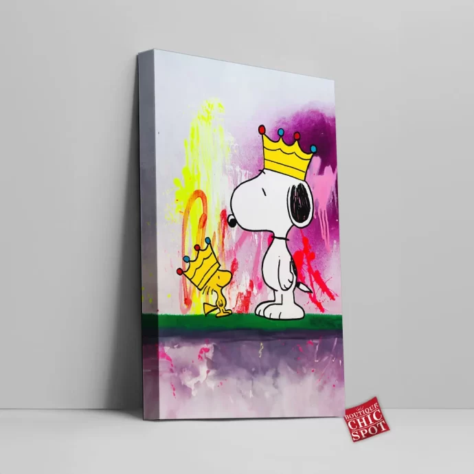 Snoopy Woodstock Canvas Wall Art