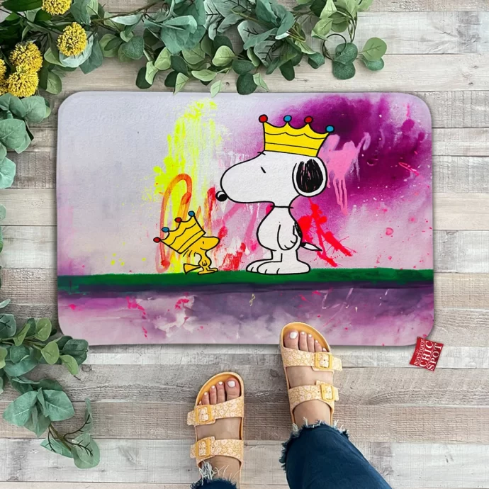 Snoopy Woodstock Doormat