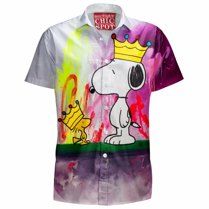 Snoopy Woodstock Hawaiian Shirt