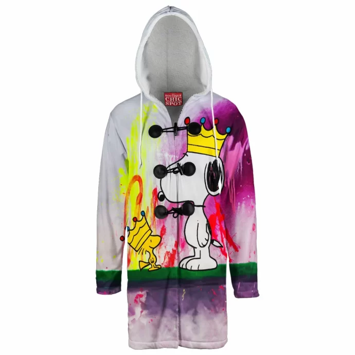 Snoopy Woodstock Hooded Cloak Coat