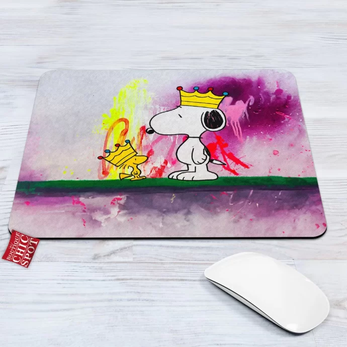 Snoopy Woodstock Mouse Pad