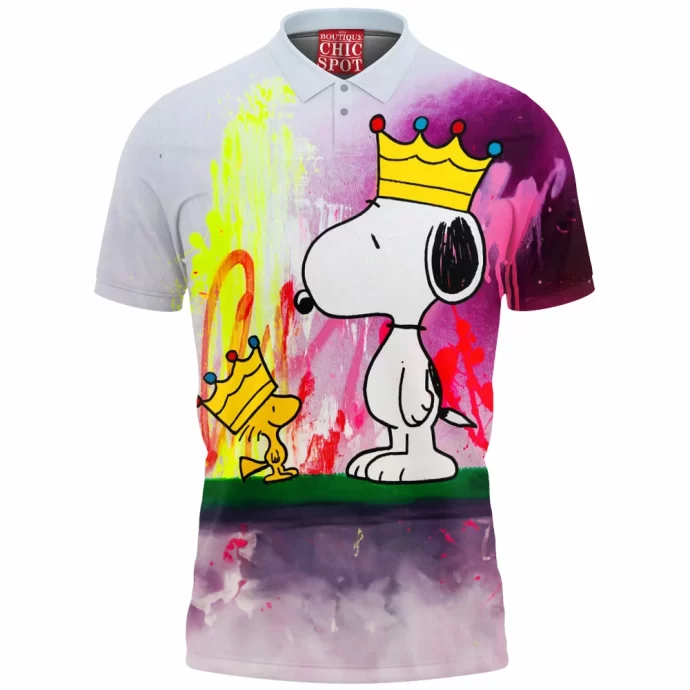 Snoopy Woodstock Polo Shirt