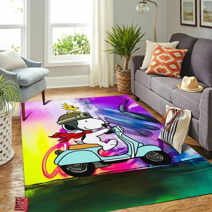 Snoopy Rectangle Rug