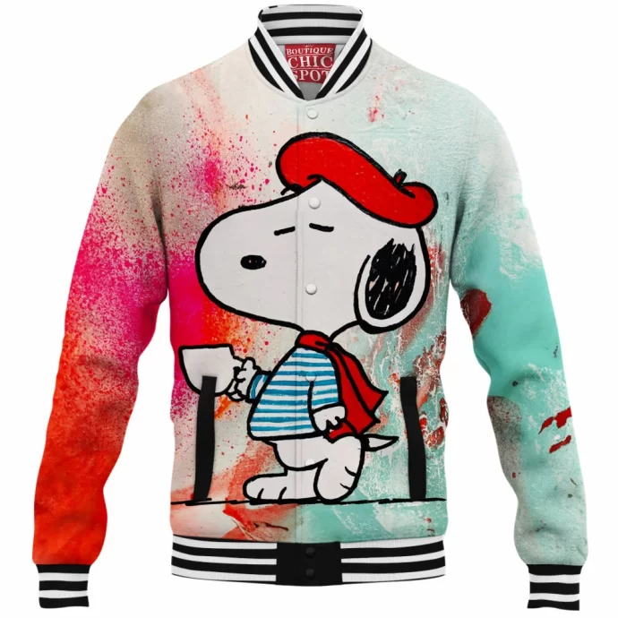 Snoopy Baseball Jacket