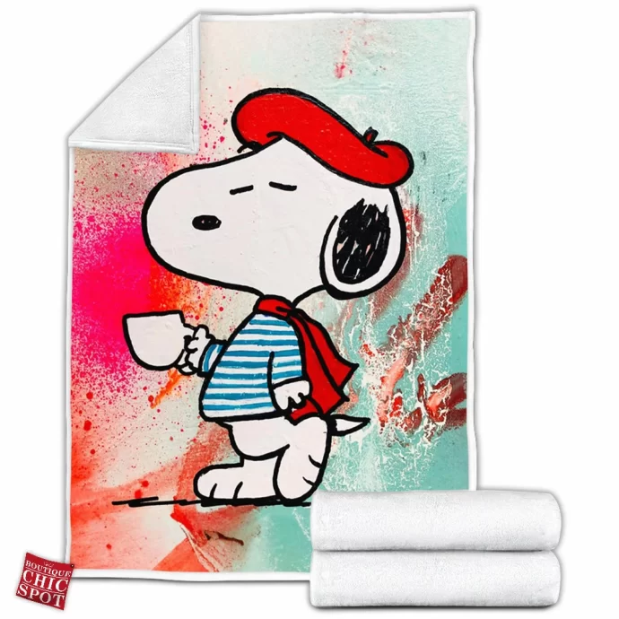 Snoopy Fleece Blanket