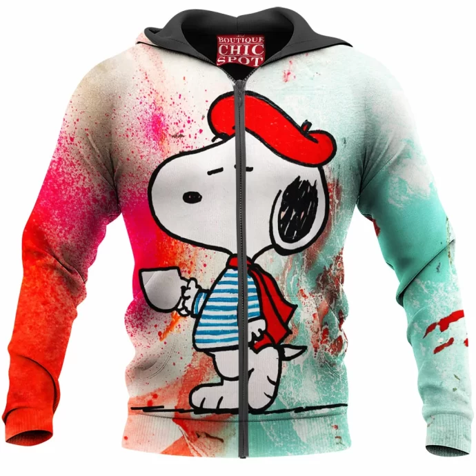 Snoopy Zip Hoodie