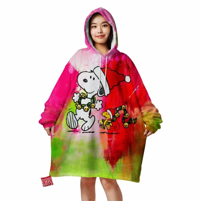 Snoopy Woodstock Blanket Hoodie