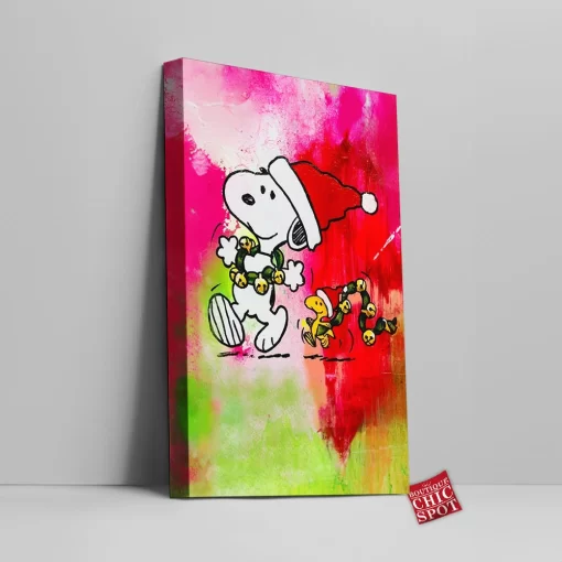 Snoopy Woodstock Canvas Wall Art