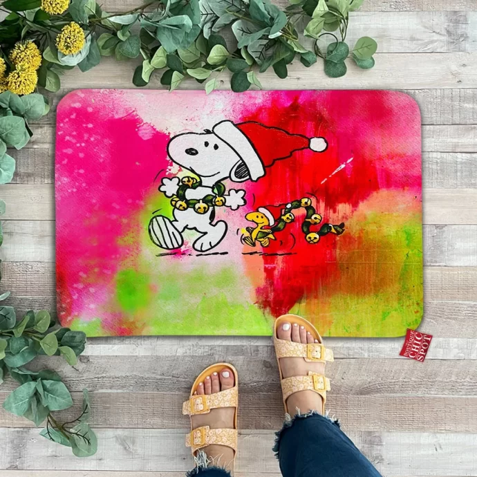 Snoopy Woodstock Doormat