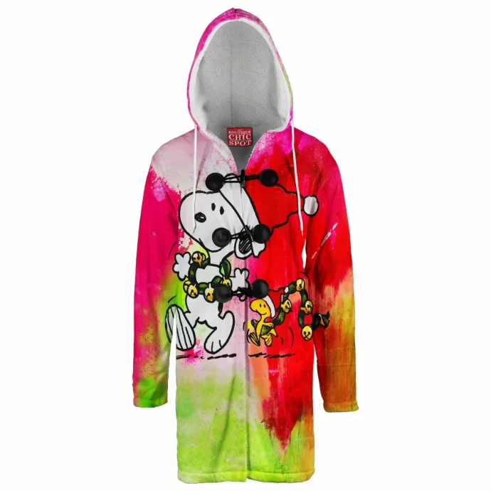 Snoopy Woodstock Hooded Cloak Coat