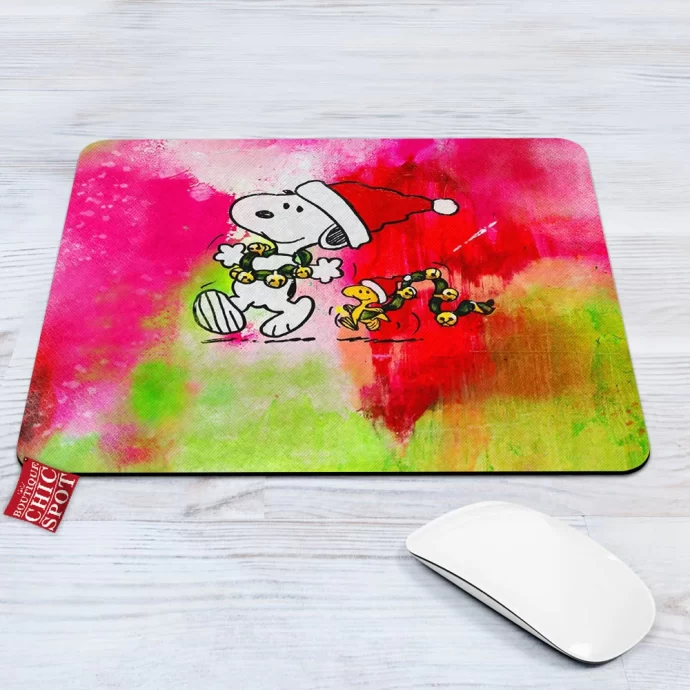 Snoopy Woodstock Mouse Pad