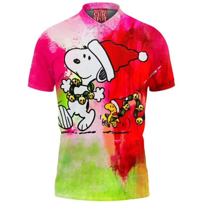 Snoopy Woodstock Polo Shirt