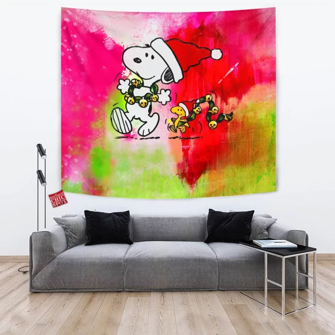 Snoopy Woodstock Tapestry