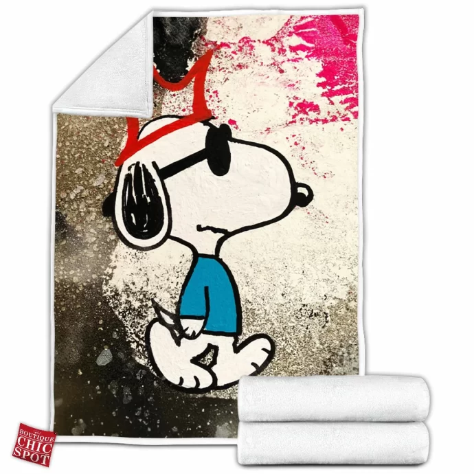 Snoopy Fleece Blanket