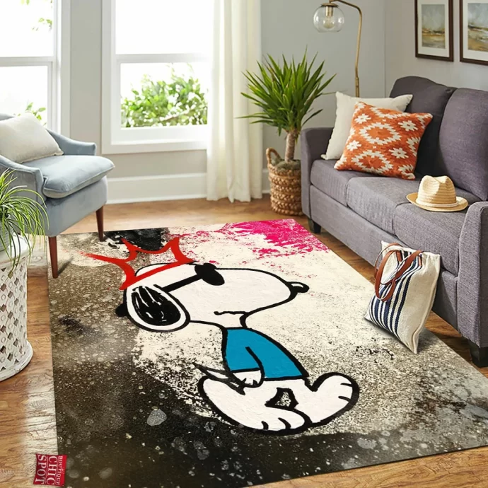 Snoopy Rectangle Rug