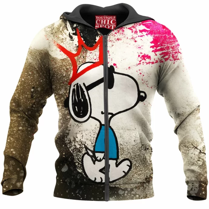 Snoopy Zip Hoodie