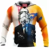 Sci-Fi Fleece-Hoodie, Star Wars Fleece-Hoodie, Stormtrooper Fleece-Hoodie